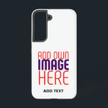 MODERN EDITABLE SIMPLE WHITE IMAGE TEXT TEMPLATE SAMSUNG GALAXY CASE<br><div class="desc">THIS IS A DESIGN FITTING FOR CUSTOMERS.YOU CAN CHANGE, RESIZE OR ADD LOGO, PHOTO, TEXT AND COLOURS THE WAY YOU WANT.THANK YOU.</div>