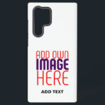 MODERN EDITABLE SIMPLE WHITE IMAGE TEXT TEMPLATE SAMSUNG GALAXY CASE<br><div class="desc">THIS IS A DESIGN FITTING FOR CUSTOMERS.YOU CAN CHANGE, RESIZE OR ADD LOGO, PHOTO, TEXT AND COLOURS THE WAY YOU WANT.THANK YOU.</div>