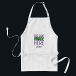 MODERN EDITABLE SIMPLE WHITE IMAGE TEXT TEMPLATE STANDARD APRON<br><div class="desc">THIS IS A DESIGN FITTING FOR CUSTOMERS.YOU CAN CHANGE, RESIZE OR ADD LOGO, PHOTO, TEXT AND COLOURS THE WAY YOU WANT.THANK YOU.</div>