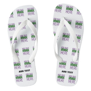 MODERN EDITABLE SIMPLE WHITE IMAGE TEXT TEMPLATE THONGS