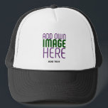 MODERN EDITABLE SIMPLE WHITE IMAGE TEXT TEMPLATE TRUCKER HAT<br><div class="desc">THIS IS A DESIGN FITTING FOR CUSTOMERS.YOU CAN CHANGE, RESIZE OR ADD LOGO, PHOTO, TEXT AND COLOURS THE WAY YOU WANT.THANK YOU.</div>
