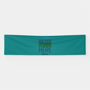 MODERN EDITABLE TEAL GREEN IMAGE TEXT TEMPLATE BANNER