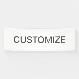 Modern Editable Text   White & Dark Grey Banner