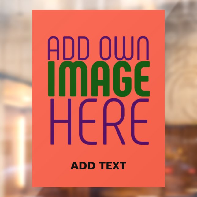 MODERN EDITABLE TOMATO RED IMAGE TEXT TEMPLATE (Sheet 2)
