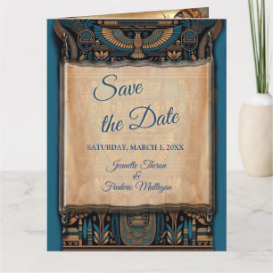 Modern Egyptian, Islamic, Arabic & African design Card