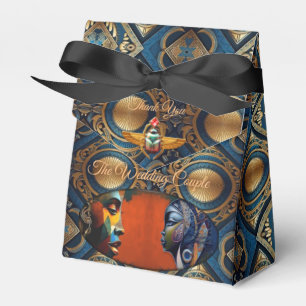 Modern Egyptian, Islamic, Arabic & African design Favour Box