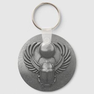 Modern Egyptian Scarab Key Ring
