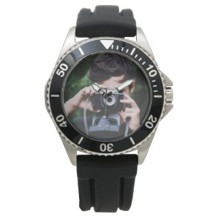 Modern Electronic Watch with LED Display