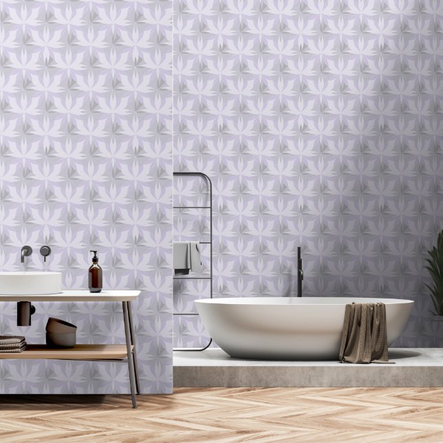 Modern elegant abstract design Wallpaper (Bathroom)