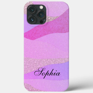 Modern elegant abstract landscape mountains iPhone 13 pro max case