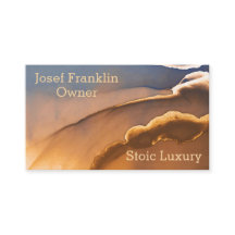 Modern Elegant Abstract Watercolor Business Card