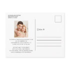 Modern Elegant Arch Script Photo Save The Date