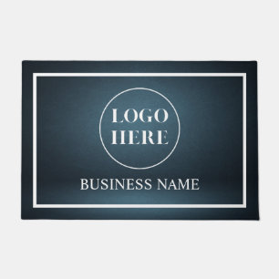 Modern Elegant Business Logo Doormat
