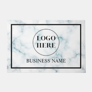 Modern Elegant Business Logo Doormat