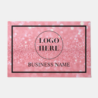 Modern Elegant Business Logo Doormat