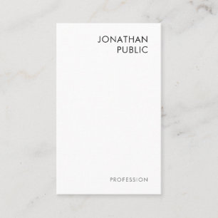 Modern Elegant Businesscards Professional Trendy Business Card