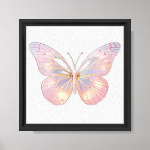 Modern Elegant Butterfly Canvas Print