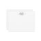 Modern Elegant Chic Girly Script Monogram Grey