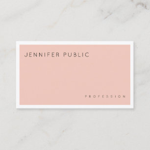 Modern Elegant Clean Professional Graceful Plain Business Card