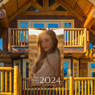 Modern Elegant College Or High School Graduation Banner