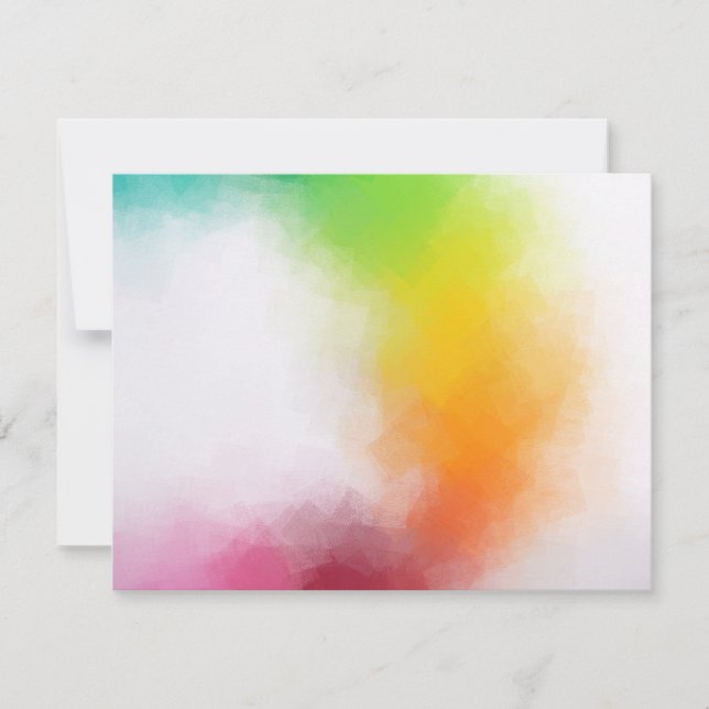 Modern Elegant Colourful Abstract Art Template (Front)