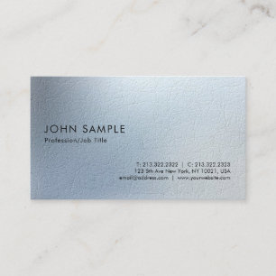Modern Elegant Colours Minimalist Sleek Stylish Business Card