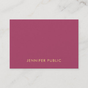 Modern Elegant Colours Simple Template Luxury Business Card