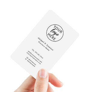 Modern Elegant Company Logo Business Card
