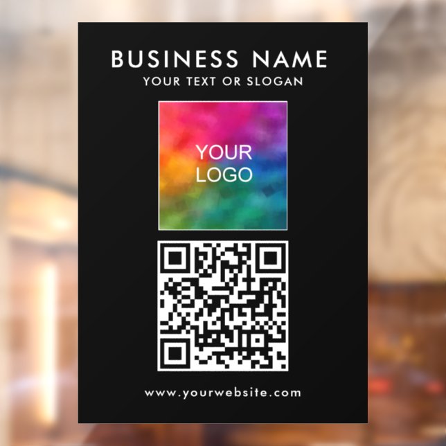Modern Elegant Custom QR Code Business Logo (Sheet 2)