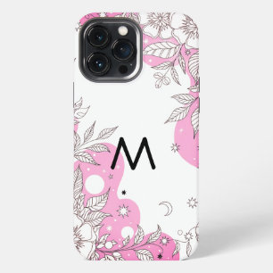 Modern elegant cute girly simple florals Case-Mate iPhone 13 Pro Max Case