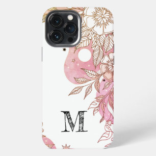 Modern elegant cute girly simple florals Case-Mate iPhone 13 Pro Max Case