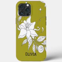 Modern elegant cute girly simple florals