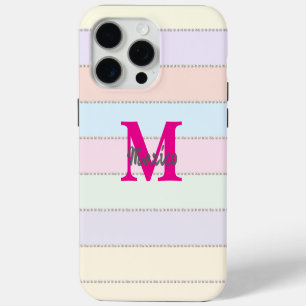 Modern elegant cute simple shiny iPhone 15 pro max case
