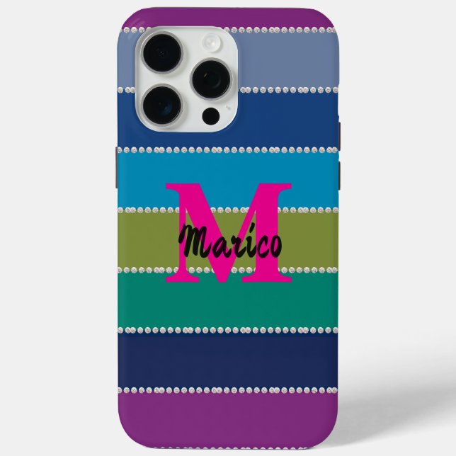 Modern elegant cute simple shiny  Case-Mate iPhone case (Back)