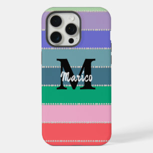 Modern elegant cute simple shiny iPhone 15 pro max case