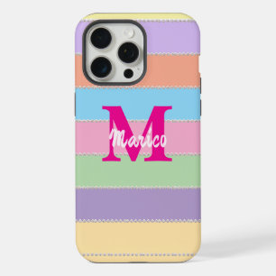 Modern elegant cute simple shiny iPhone 15 pro max case