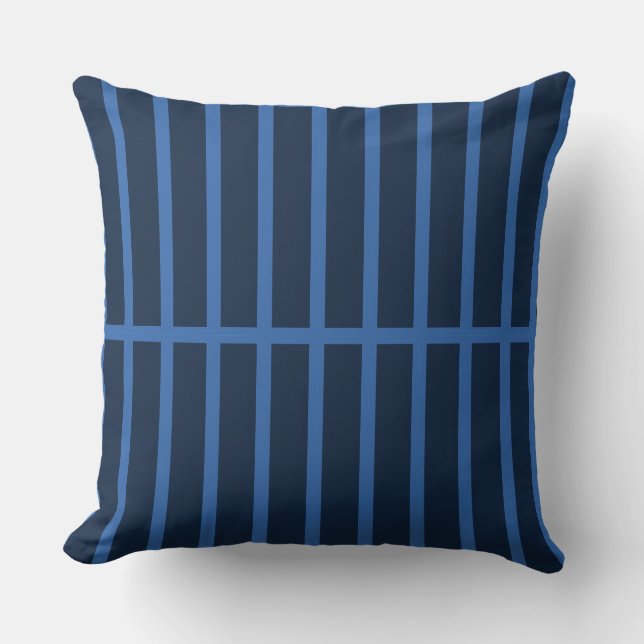 Modern_Elegant_DERK_BLUE_GIFT NICE _Throw Pillow (Front)