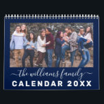 Modern & Elegant Family Quotes 12 Month Photo Calendar<br><div class="desc">This trendy and very elegant 12 month calendar allows you to personalise the front cover and each month with a photo of your choice. You can also easily change the wording on each page by using the template boxes provided.</div>