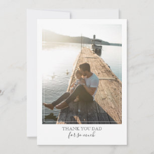 Modern Elegant Father's Day Card