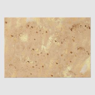 Modern Elegant Faux Gold Watercolor Marble Pattern Tissue Paper