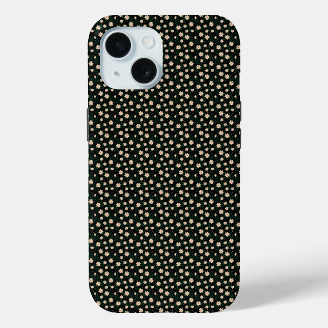 Modern Elegant Floral Pattern  Case-Mate iPhone Case (Back)