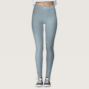 Modern Elegant Glitter Sparkles Leggings
