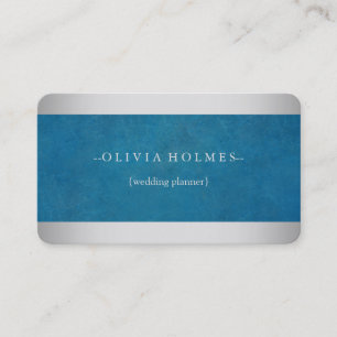 Modern Elegant Gold Foil Metal Professional Business Card