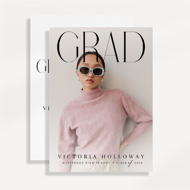 Modern Elegant Graduation Party Invitation (Creator Uploaded)