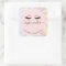 Modern elegant holographic eyelash extensions