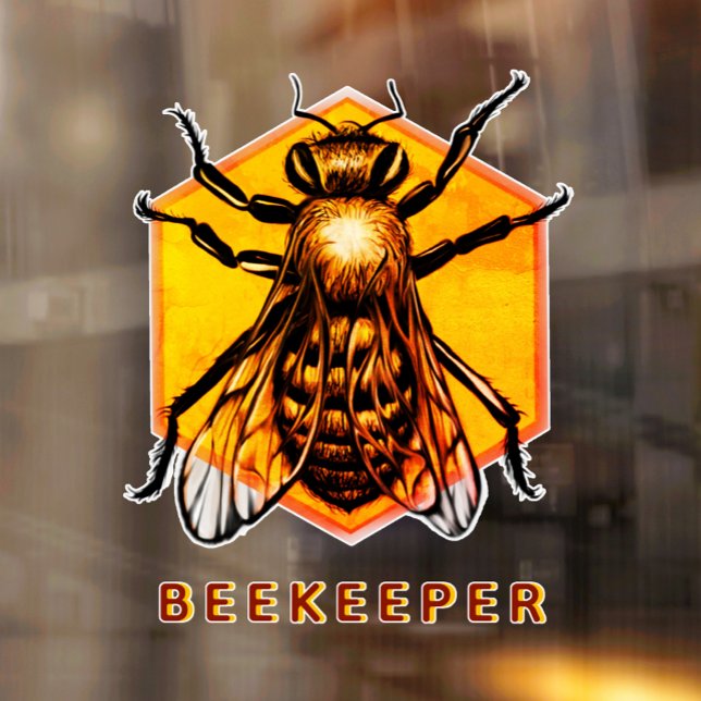  Modern & Elegant Honey Bee Personalised Beekeeper (Creator Uploaded)