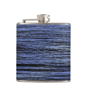Modern Elegant Luxury Faux Glitter Hip Flask