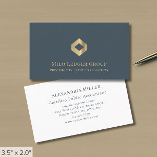 Modern Elegant Luxury Logo Business Card