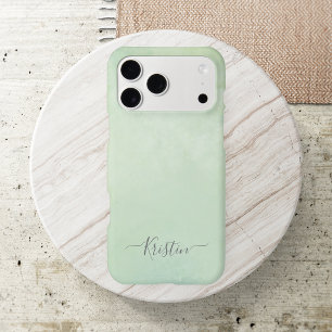 Modern Elegant Marble Green Simple Stylish