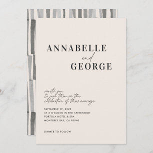 Modern elegant minimal typography black and white